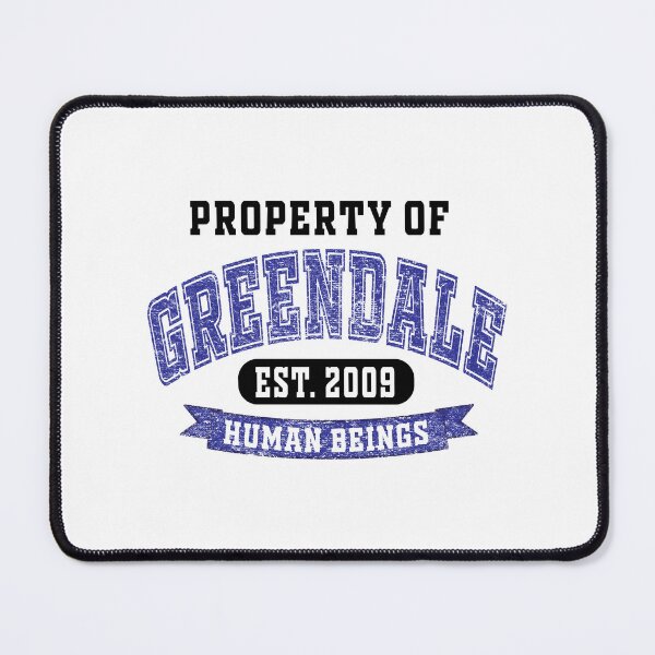 Item preview, greendale community college human being vintage logo designed and sold by CameTradingPost.