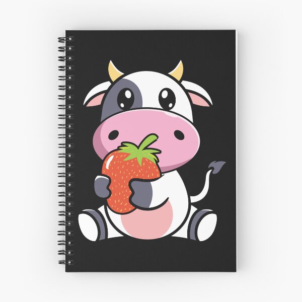 Item preview, strawberry cow kawaii cute designed and sold by hieuvustore.