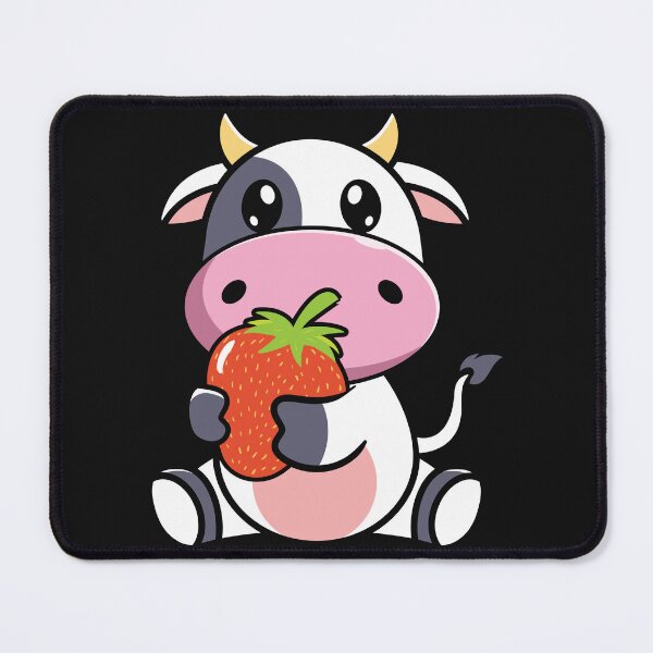 Item preview, strawberry cow kawaii cute designed and sold by hieuvustore.