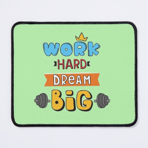 Item preview,  Dream big and work hard  designed and sold by Arteartz.