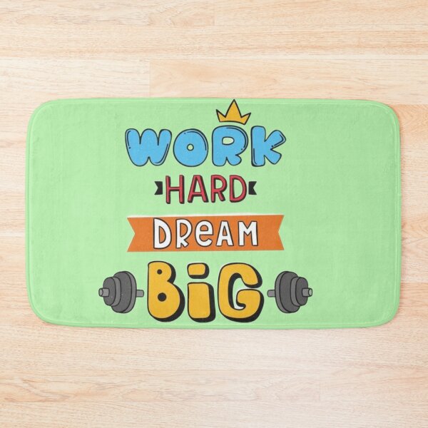 Item preview,  Dream big and work hard  designed and sold by Arteartz.