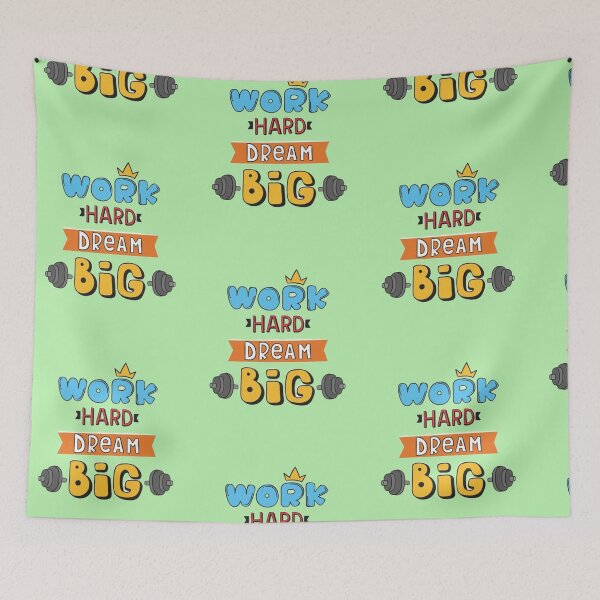 Item preview,  Dream big and work hard  designed and sold by Arteartz.