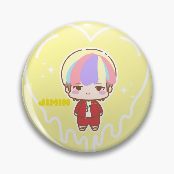 Item preview, Superdeformed chibi BTS Jimin - Butter Heart designed and sold by jmicasa.