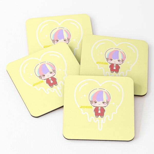 Item preview, Superdeformed chibi BTS Jimin - Butter Heart designed and sold by jmicasa.