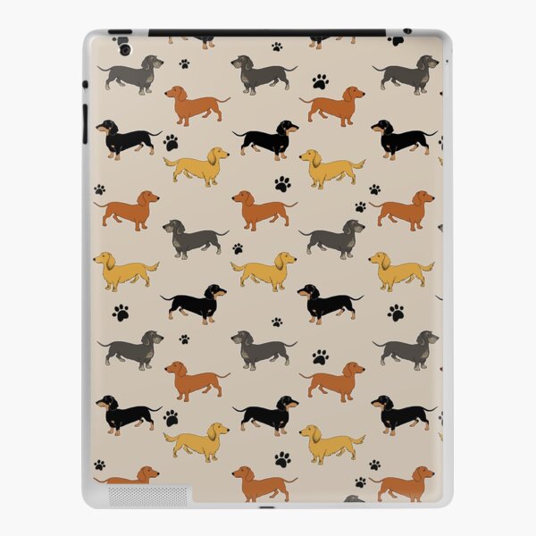 Weenie Weenies (Dachshund Sausage Dog) iPad Skin