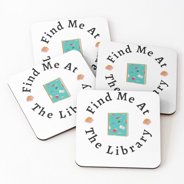 Item preview, Find Me At The Library - Funny and Cute quotes designed and sold by Designspot2020.