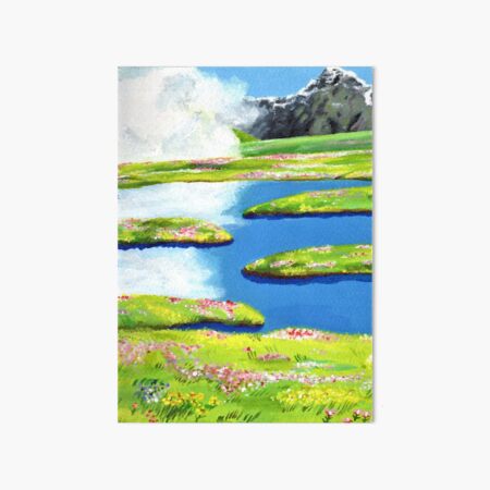 Sophies Secret Garden 2 Art Board Print