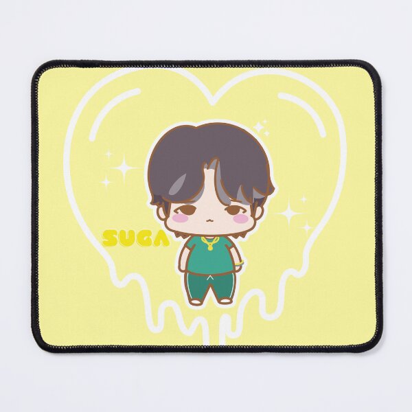 Item preview, Superdeformed chibi BTS Yoongi Suga - Butter Heart designed and sold by jmicasa.