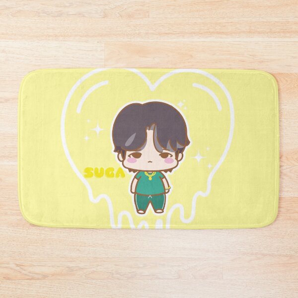 Item preview, Superdeformed chibi BTS Yoongi Suga - Butter Heart designed and sold by jmicasa.