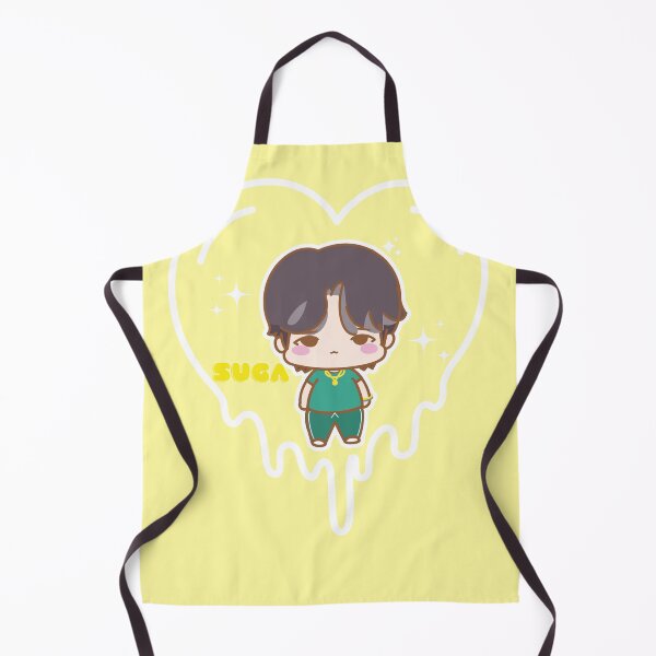 Item preview, Superdeformed chibi BTS Yoongi Suga - Butter Heart designed and sold by jmicasa.