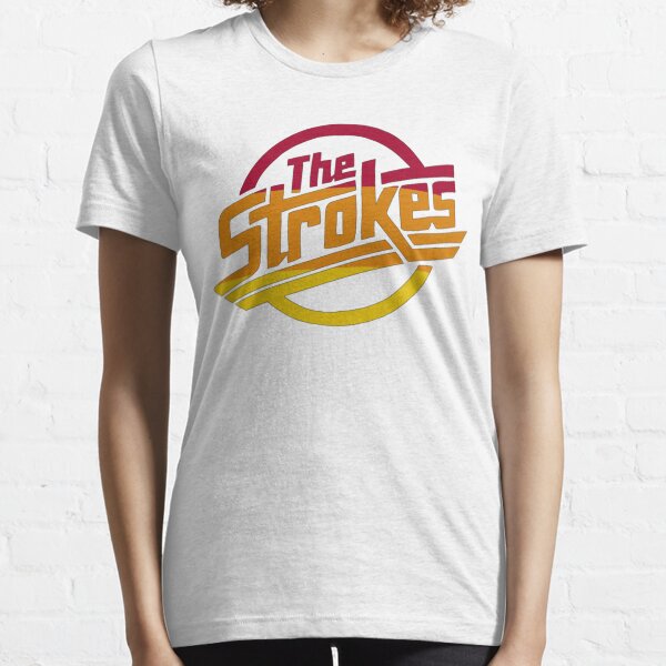 Der dreifarbige Strokes Classic Essential T-Shirt