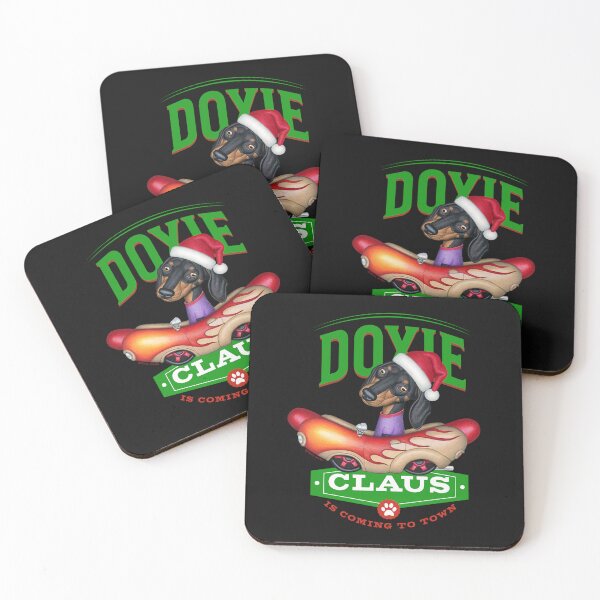 Item preview, Doxie Claus Dachshund is Coming to Town designed and sold by Danny Gordon.