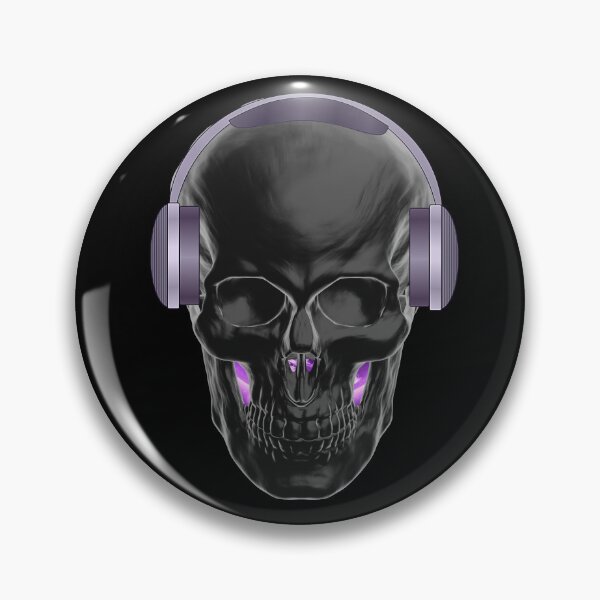 Item preview, Calavera de DJ designed and sold by TjsDesignsnMore.