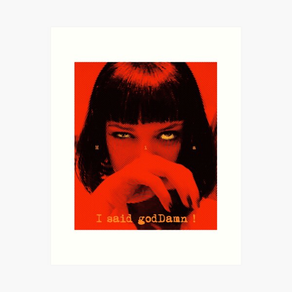 Item preview,  I said goddamn! 2 designed and sold by zulu-nat.