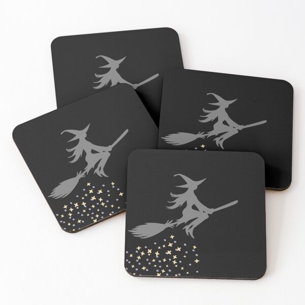 Item preview, Halloween witch dust designed and sold by Sci-Art-Cafe.