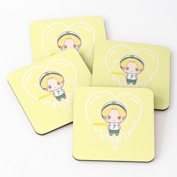 Item preview, Superdeformed chibi BTS JHope Hobi - Butter Heart designed and sold by jmicasa.