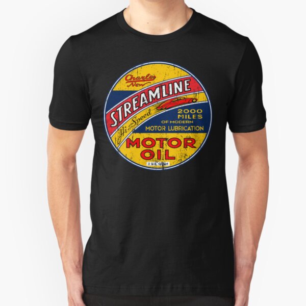 Streamline Motor Lubrication Slim Fit T-Shirt