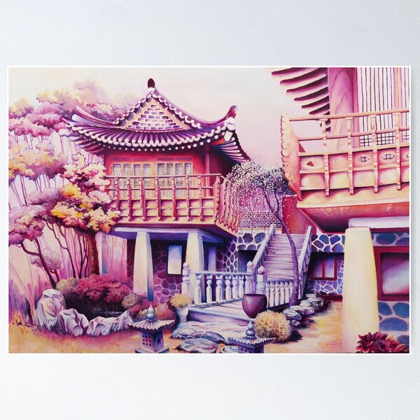Item preview, Korean Teahouse designed and sold by tahniosterman.