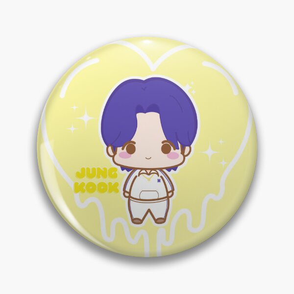 Item preview, Kooky - Superdeformed chibi BTS Jungkook Golden Maknae - Butter Heart designed and sold by jmicasa.