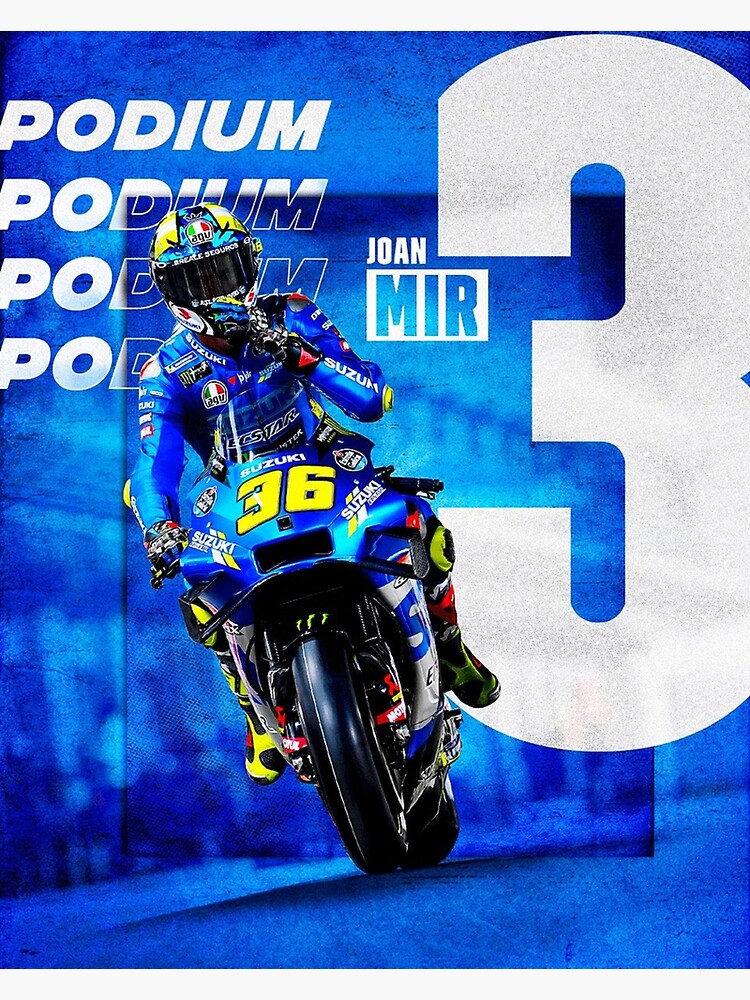 &ldquo;Joan Mir&rdquo; Poster for Sale by ARISUKIYOMI | Redbubble