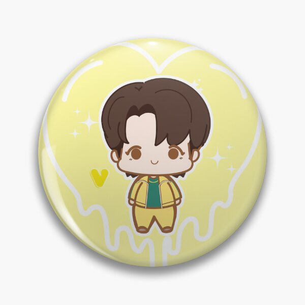 Item preview, Superdeformed chibi BTS Taehyng V TaeTae - Butter Heart designed and sold by jmicasa.