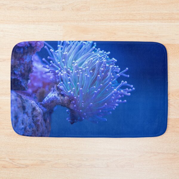 Item preview, Beautiful Blue Sea Anemone on Coral Reef designed and sold by Luxxe87.