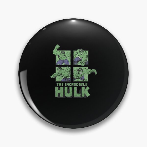 Item preview, The Incredible Huck Action Pose Squares Retro Poster  designed and sold by odeersemiab.