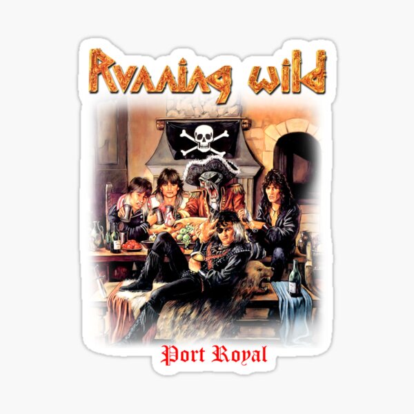Item preview, Port Royal By Running Wild Classic Old School German Heavy Power Metal Lightweight Hoodie designed and sold by bzestore044.