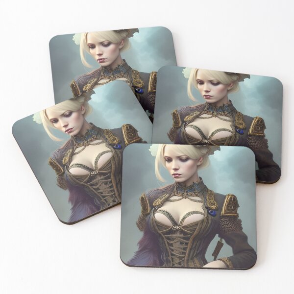 Item preview, Exquisite blonde Fantasy steampunk Maiden designed and sold by Eliteijr.