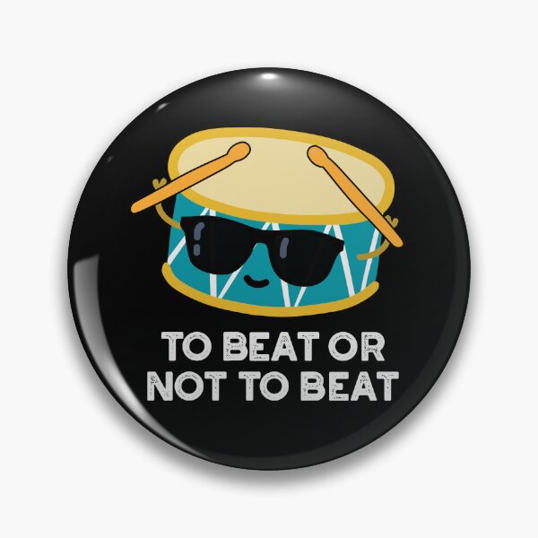 Item preview, To Beat Or Not To Beat Shakespeare Funny Drum Puns (Dark BG) designed and sold by punnybone.