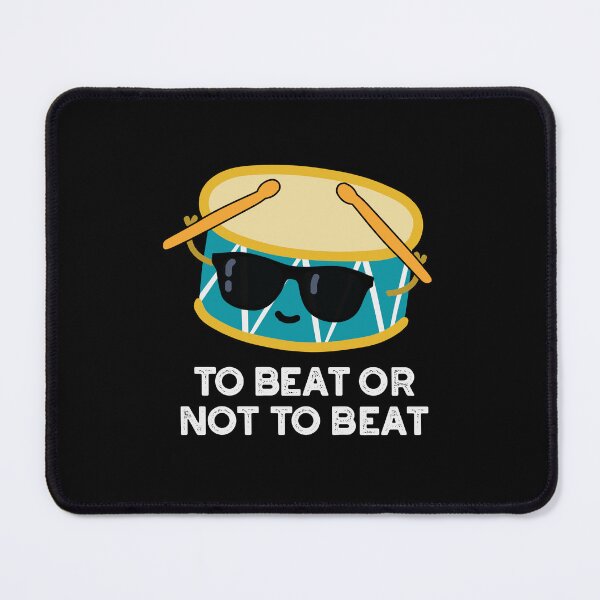 Item preview, To Beat Or Not To Beat Shakespeare Funny Drum Puns (Dark BG) designed and sold by punnybone.