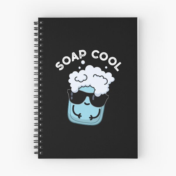 Item preview, Soap Cool Funny Soap Puns (Dark BG) designed and sold by punnybone.