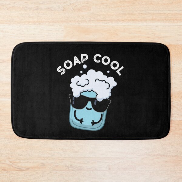 Item preview, Soap Cool Funny Soap Puns (Dark BG) designed and sold by punnybone.