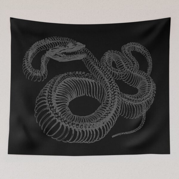 Item preview, Snake & Bones - Black designed and sold by boltjesdesign.