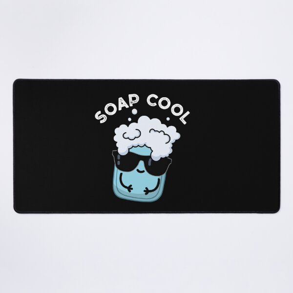 Item preview, Soap Cool Funny Soap Puns (Dark BG) designed and sold by punnybone.