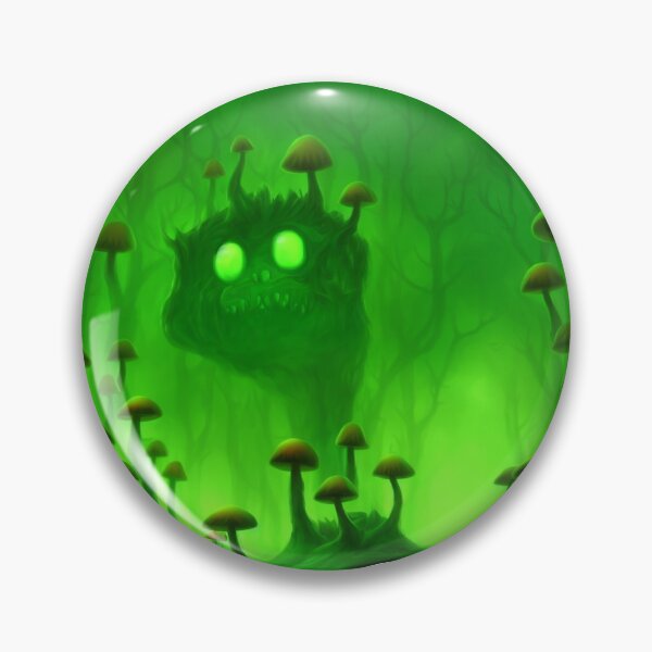 Item preview, Tree-monster in a mushroom forest I green designed and sold by BrachiaST.