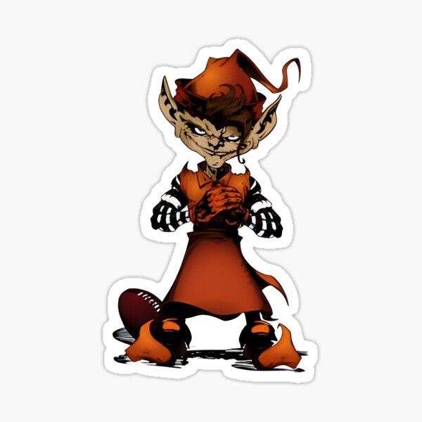 Cleveland Brownie Elf Sticker– Paper Cutz Vintage