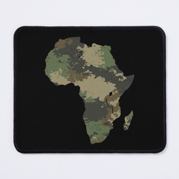 Item preview, Africa Continent Map Camo Pattern African Safari Camouflage designed and sold by d247.