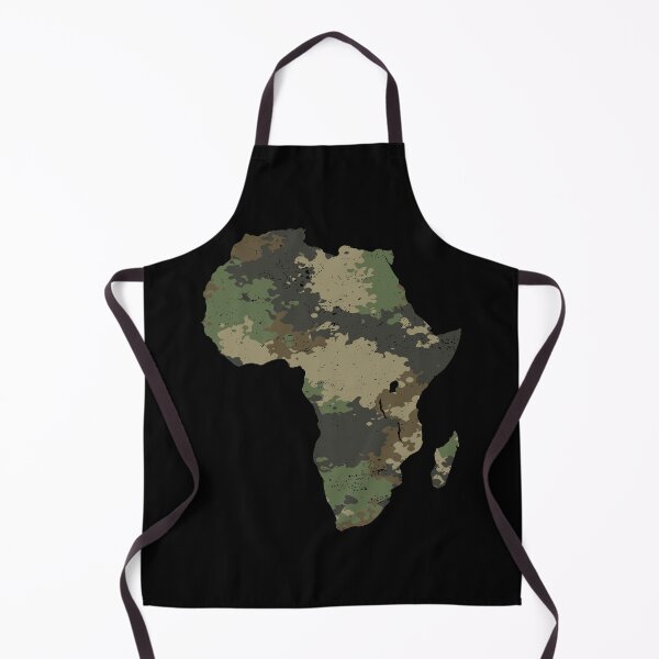 Item preview, Africa Continent Map Camo Pattern African Safari Camouflage designed and sold by d247.