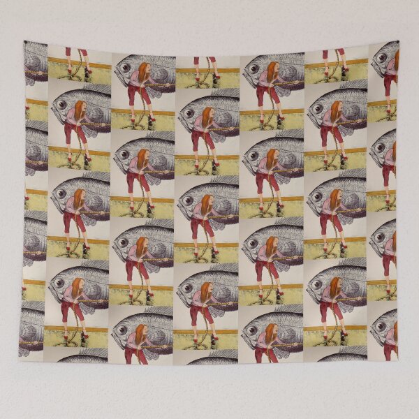 Item preview, Big Fish Girl designed and sold by Anne-Maree Hunter.
