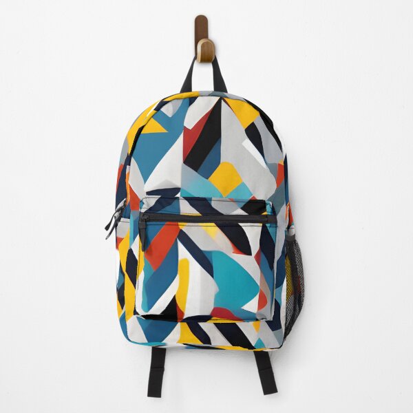 Item preview, Modern Abstract Design with Small Geometric Shapes and Bright Colors designed and sold by Evolvity.