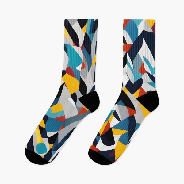 Item preview, Modern Abstract Design with Small Geometric Shapes and Bright Colors designed and sold by Evolvity.