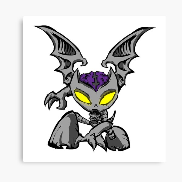 Ponk the Gargoyle Canvas Print
