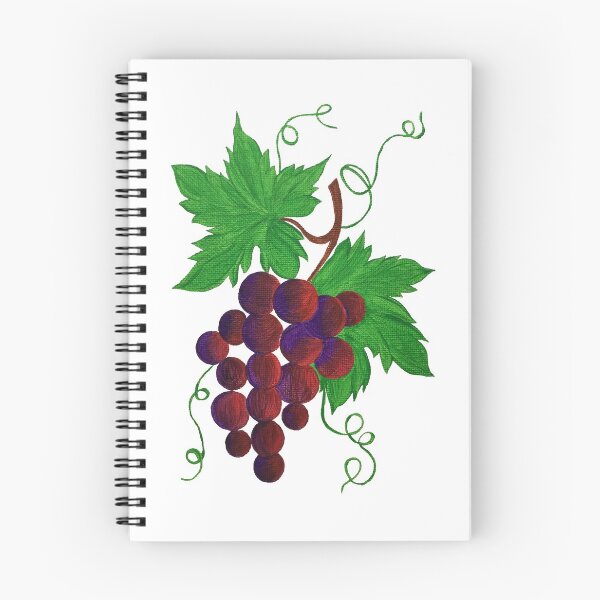 Item preview, Uvas moradas en una vid designed and sold by artichromadsgns.