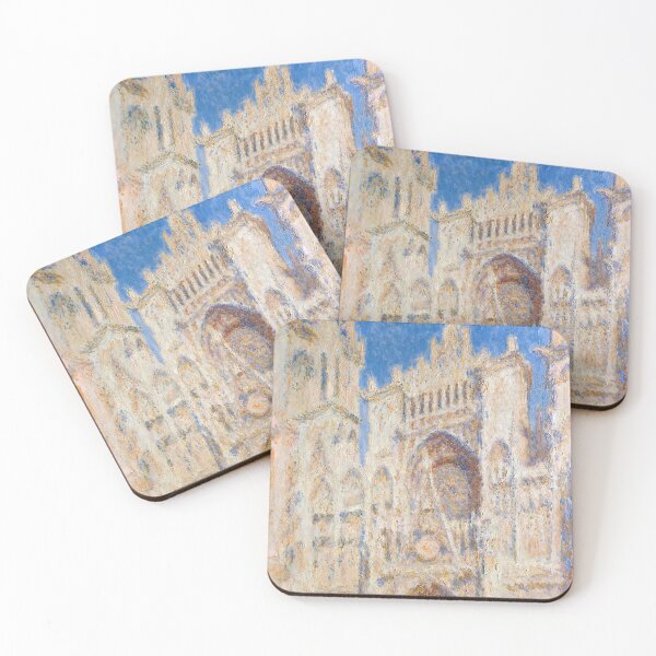 Item preview, Rouen Cathedral, Facade (Sunset) | Monet | High Contrast designed and sold by Oliveirallan.