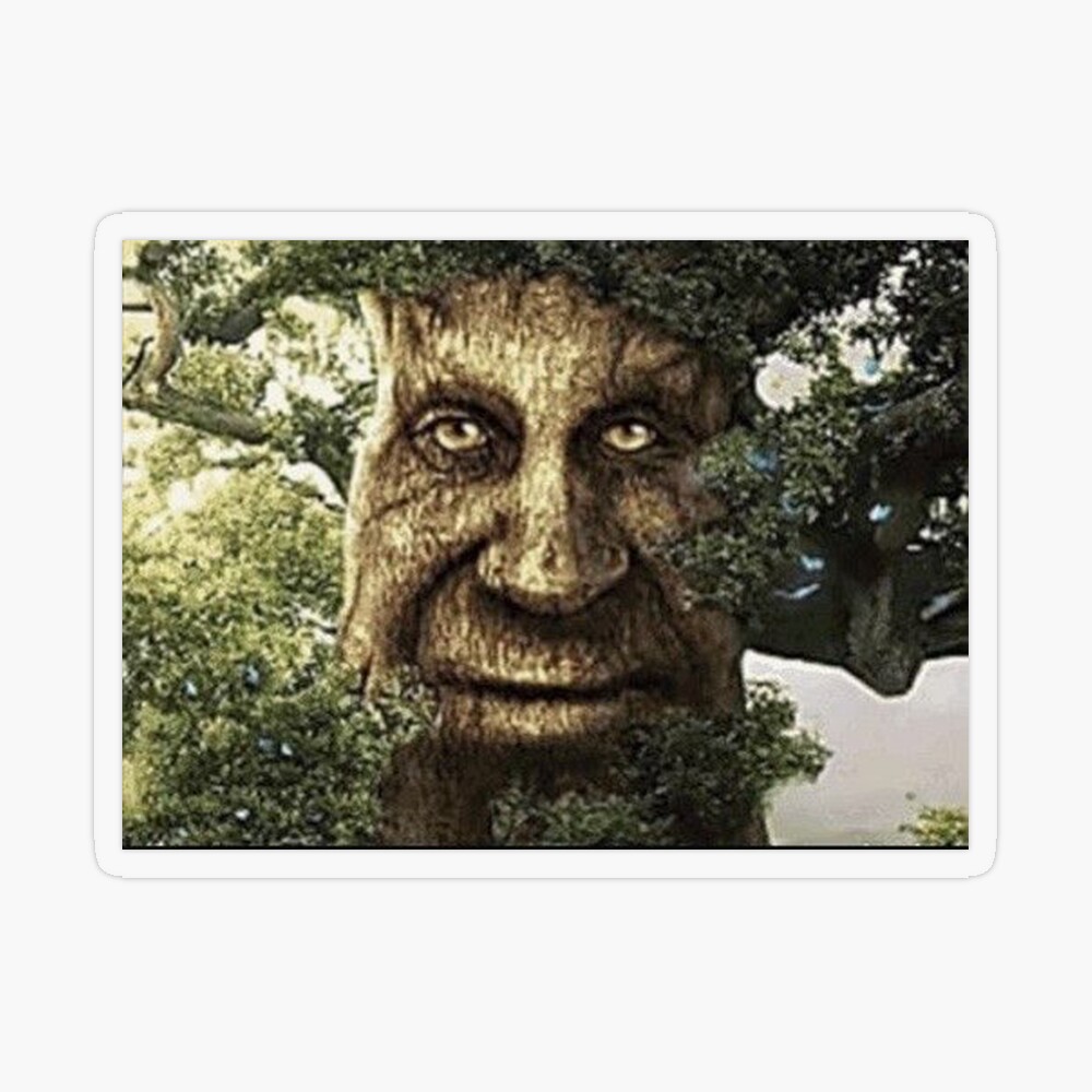 Wise Christmas Mystical Tree Poster for Sale by TheBigSadShop