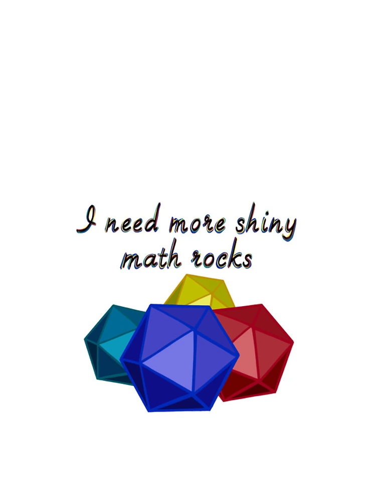Thumbnail 4 of 4, iPhone Case, Dice - Shiny Math Rocks designed and sold by StarlitFirefly.