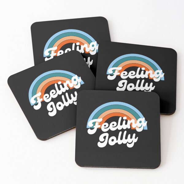 Item preview, Feeling Jolly Retro Typography designed and sold by Jalib.
