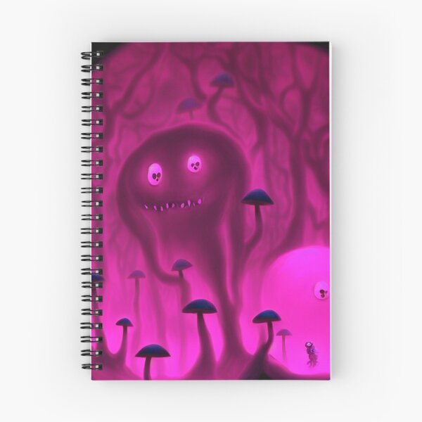 Item preview, Tree-monster in a mushroom forest II red designed and sold by BrachiaST.