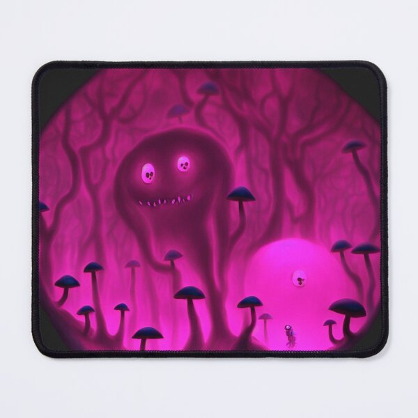 Item preview, Tree-monster in a mushroom forest II red designed and sold by BrachiaST.